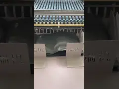 Высокоскоростная одноразовая машина для курьерских пакетов полностью автоматическая video