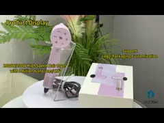 Легкий быстрый нагреватель фиолетовый 220В высокоскоростной сушилки для волос с BLDC двигателем video