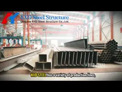 200mm Steel Warehouse Buildings With Roof And Wall Cladding
