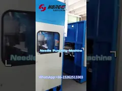 Тип доски модели счетчика у высокой эффективности машины пунша иглы ткани video