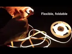 Теплый белый светодиодный гибкий светодиодный светодиод с адресной светодиодной лампой длиной 16,4 фута video