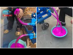Pompa peristaltica del tubo flessibile di compressione del motore diesel della pompa di Keming per l'iso del CE dei liquidi