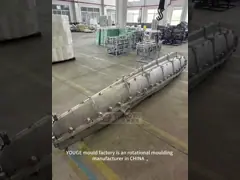 Ротопластическая плесень на заказ Кайак Рыболовная лодка Каноэ Ротационные плесень video