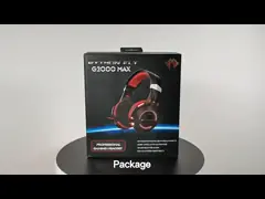 Wired Noise Cancelling PC Gaming Headset With RGB LED Mic Control Button Free Sample