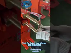 Регулирование по току сварщика пятна перестроения потери низкой мощности быстрой управляемое ногой точное video