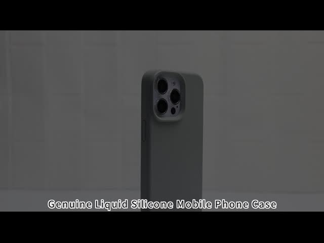本物のシリコンの携帯電話ケース iPhone サムスン用の指紋防震