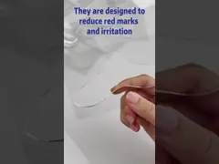 Removable Resin Nose Self Adhesive Pad Gel ISO 9001 For CPAP Mask