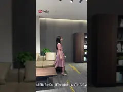 regal walnut  and iron gray cloth pattern with color band on the desk of the supervisor