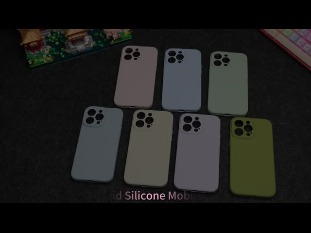 強い磁気 本物の液体シリコン 携帯電話カバー iPhone 16
