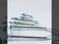M6 Extended Galvanized U-bolt U-screw U-tube Clamp Bolt U-clip U-hoop CNC Mechanical Shafts