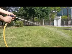 Convenient Metal Water Hose Nozzle With Rear Trigger Control For Garden And Industrial