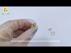 SMA-KE-16.5 Золотопокрытый женский соединитель прямой для монтажа ПКБ соединитель Wi-Fi антенны video