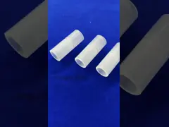 Professional Custom Opaque Quartz Tube High Temperature Resistant