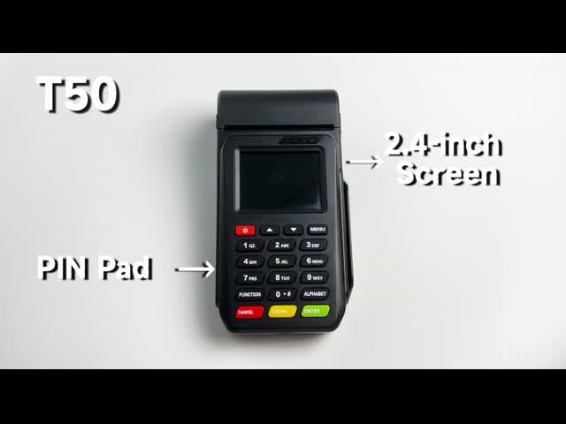 8GB ROM イーサネット接続付き Linux Pos 端末