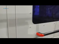 18.5 Kw двойной винтовой WPC / PVC стеновой потолок панель экструдерная машина с АББ инвертор и PLC video