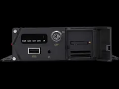 Vehicle Mounted DVR4 Recording Host Camera Aviation Interface Display VGA Interface High Definition Monitor