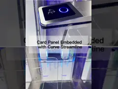 K324 Swing Barrier Gate Turnstile Face Recognition Terminal Security Door for Swift Operation