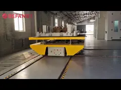 1-500 Ton Heavy Machinery Rail Transfer Cart With Audible Warning Device