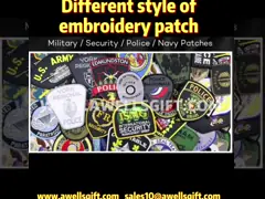 Специализированное железо на вышивке с методом скрещивания границ video