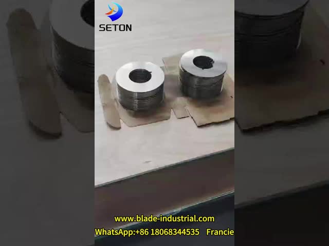 Производство пищевых продуктов Пневматический режущий круглый нож Материал Тепловая обработка видео