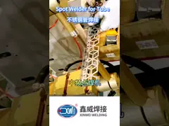 Сварщик Spotter сварочного оборудования сопротивления неподвижного пятна паяя video