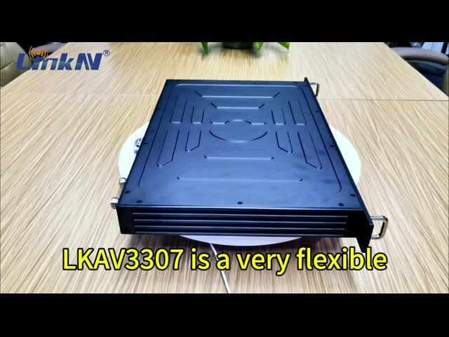 LKAV3624 2km Video Data Link CAN Control Video Transmission System For Excavator Loader UGV video
