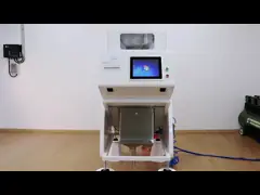 Ореховый цветосортировщик Кашу арахис сортирующая машина цветосепаратор машина video