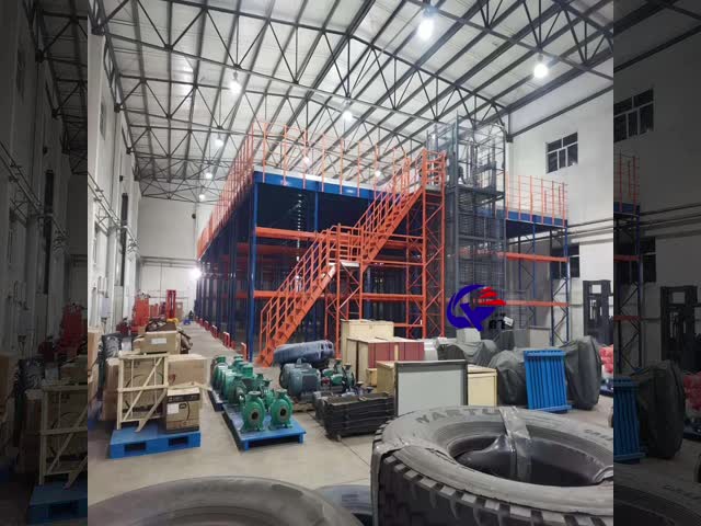 Sistema RAL Plataforma de piso mezzanine Níveis 2-3 300-1500 Kgs Tratamento de superfície Oem