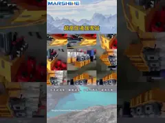 Gas Medium Pressure Super High Cable Tools Hydraulic Pump Horizontal