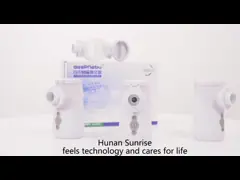 Машина 2.5-3.5μm Nebulizer астмы портативная медицинская отсутствие засорения двойного - канал video