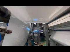 50 микрон Прозрачный синий пластмассовые пленки CPP высокая прочность уплотнения video