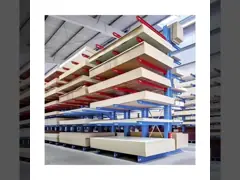 Industrial Cantilever Warehouse Racking , H Beam Cantilever Rack Single double sided