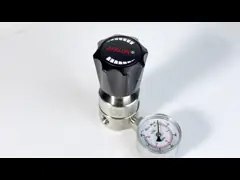 Adjustable Stainless Steel Back Pressure Valve 300psi Oxygen Nitrogen Helium Hydrogen Argon Carbon Dioxide Air Pressure