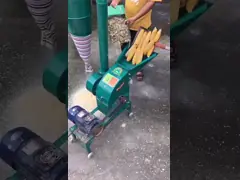 Feed Crusher And Grinder Grass Feed Processing Machine Diesel Engine Corn Rice Husk Maize Grinding Machine Hammer Mill