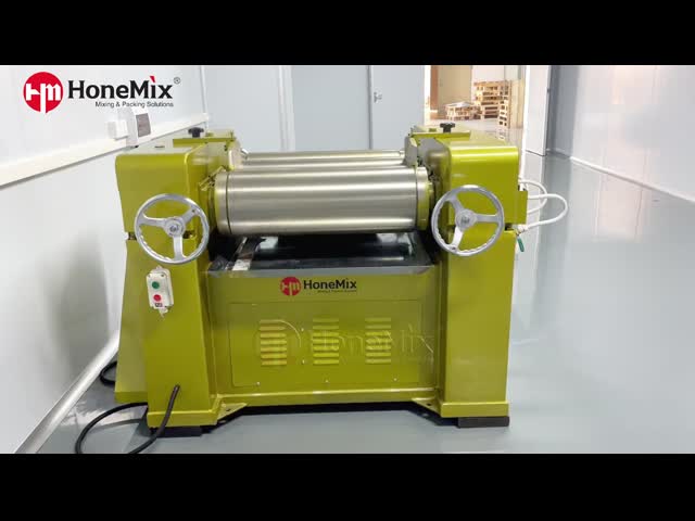 Lipstick Three Roll Grinding Mill Equipment Lipstick Cooling Platform