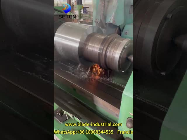 Промышленность Изготовление циркулярных режущих лезвий Цементированные карбиды видео