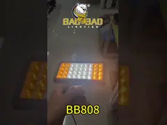 36 LED Bright Lamp Aluminum 80V White Yellow Motorcycle Indicator Light