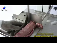 Оборудование для переработки мяса Замороженное мясо и кости video