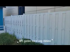 Waterproof WPC Fence Panels Composite Fencing Aiti UV For Garden