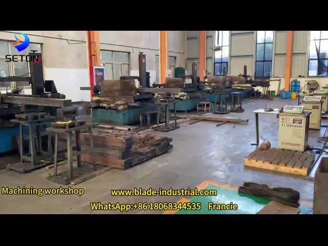 SKD11 Промышленное режущее лезвие длинное тонкое режущее для резки металлической пластины видео