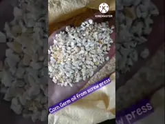 Масло кукурузного зародыша экстракт масла винтовой прессы Машинное масло оборудование процесса сплавный материал video