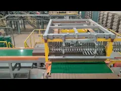 28pcs/Time 22.15kW Concrete Block Cutter Double Wire Frames Block Cutter For Bricks