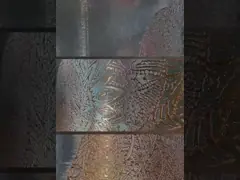 Custom Copper Mesh Art for Metallic Wallpaper / Metallic Painting