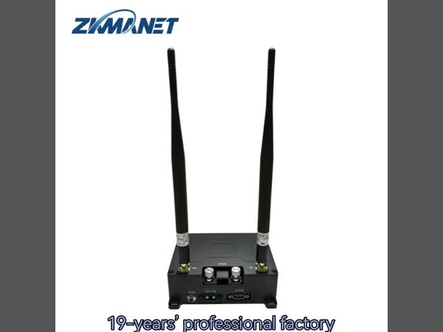 82 Mbps データレート IP54 ドローンデータリンク 4w出力を持つ安定したビデオ送信