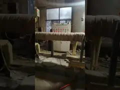 Second Hand 3.5M PP Woven Bag Making Machine Flat Yarn Extrusion Line