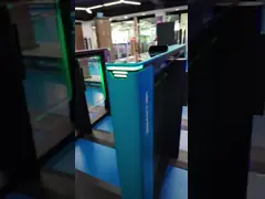Automatic Fast Speed Gate Swing Barrier Turnstile With RIFD Access Control System