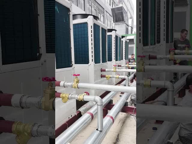 130 Модуль с воздушным охлаждением Модуль охлаждения и отопления видео