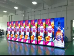 Мультипространственный рекламный светодиодный плакат с 2,5 мм пиксельной шириной и черной лампой SMD2121 video