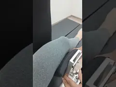 Стабильная черная хирургическая коленная стойка коленная артроскопическая система ног video