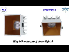 18W IP66 светодиодный свет 3000K/4500K/6000K 100LM/W Лучший бренд CREE Chip Алюминиевый свет супермаркета video